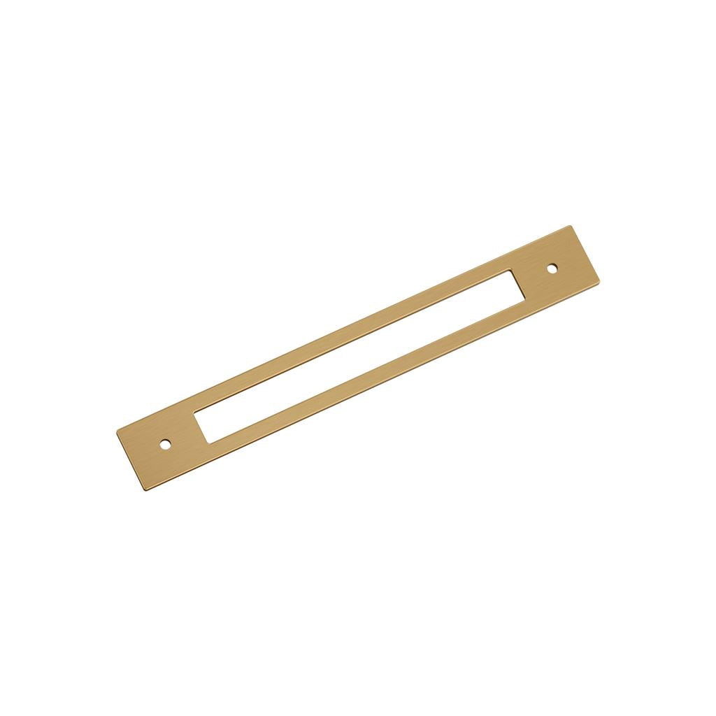 AMEROCK Medora Rectangle Cabinet Handle Backplate in Champagne Bronze (+8 Sizes)