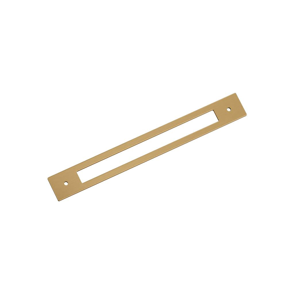 AMEROCK Medora Rectangle Cabinet Handle Backplate in Champagne Bronze (+8 Sizes)