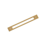 AMEROCK Medora Rectangle Cabinet Handle Backplate in Champagne Bronze (+8 Sizes)