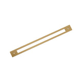 AMEROCK Medora Rectangle Cabinet Handle Backplate in Champagne Bronze (+8 Sizes)