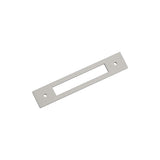 AMEROCK Medora Rectangle Cabinet Handle Backplate in Satin Nickel (+8 Sizes)