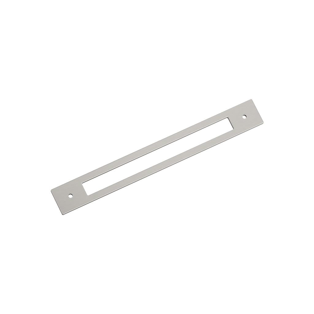 AMEROCK Medora Rectangle Cabinet Handle Backplate in Satin Nickel (+8 Sizes)