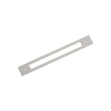 AMEROCK Medora Rectangle Cabinet Handle Backplate in Satin Nickel (+8 Sizes)