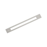 AMEROCK Medora Rectangle Cabinet Handle Backplate in Satin Nickel (+8 Sizes)