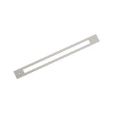AMEROCK Medora Rectangle Cabinet Handle Backplate in Satin Nickel (+8 Sizes)