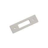 AMEROCK Medora Rectangle Cabinet Handle Backplate in Satin Nickel (+8 Sizes)