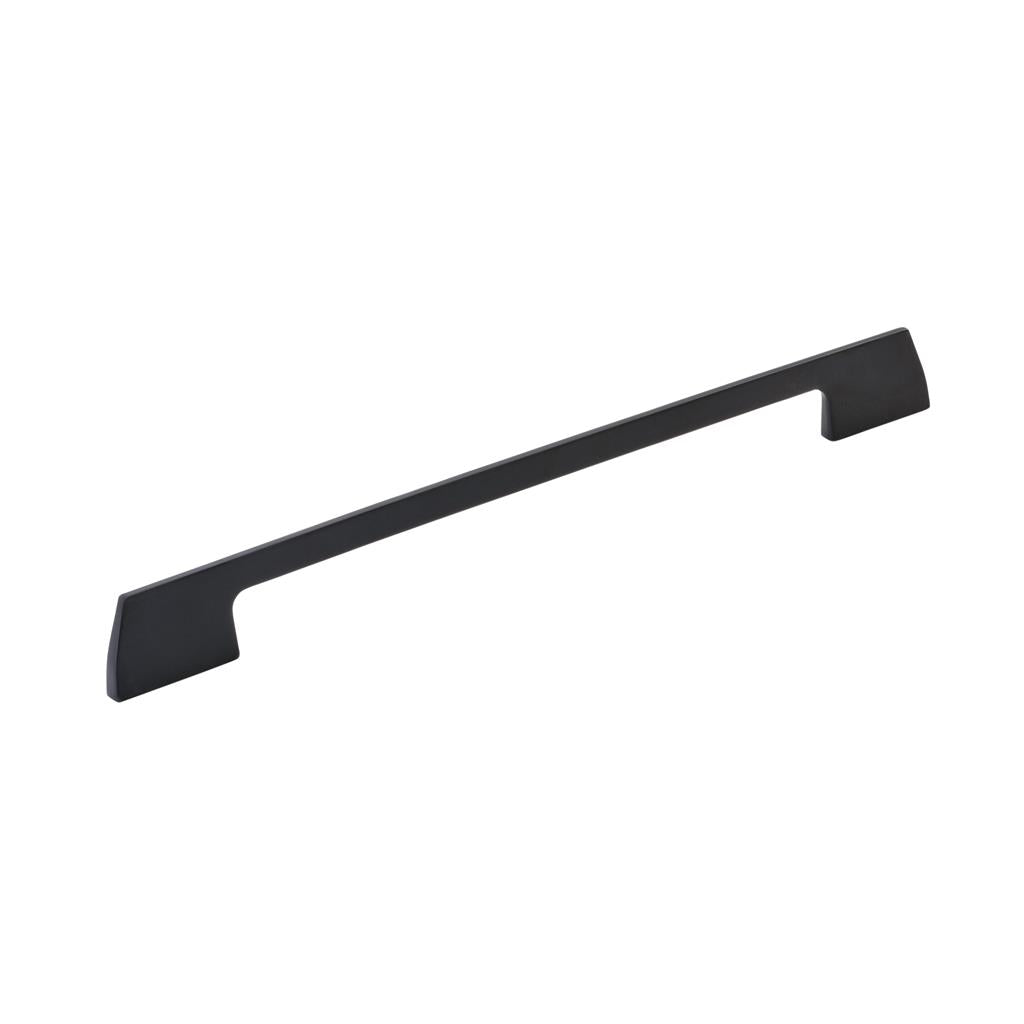 AMEROCK Angle Cabinet Handle Pull in Matte Black (+6 Sizes)