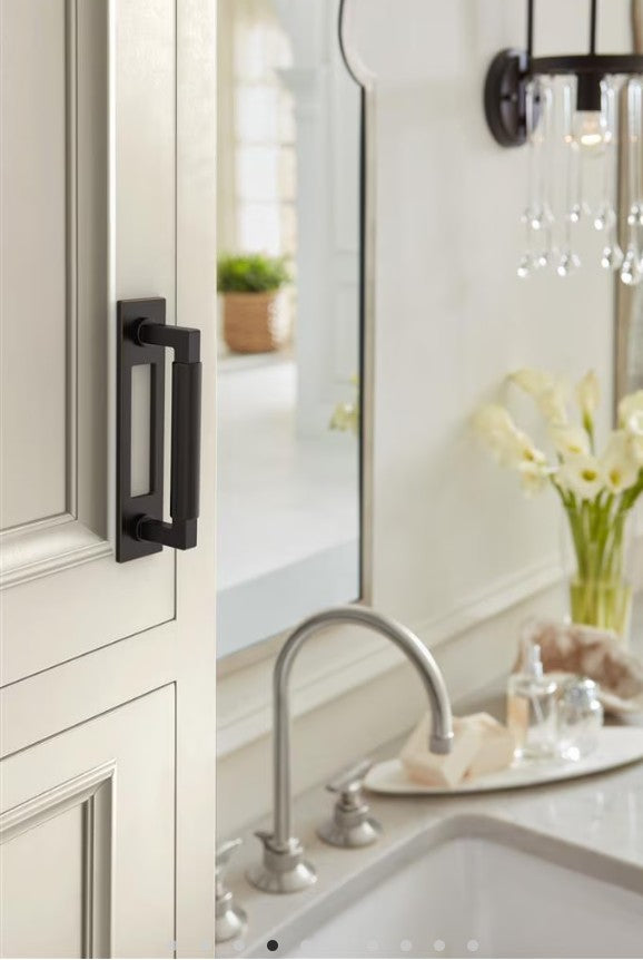 AMEROCK Medora Rectangle Cabinet Handle Backplate in Oil Rubbed Bronze (+8 Sizes)