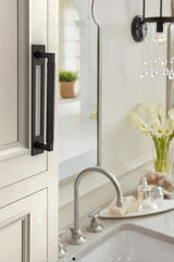 AMEROCK Medora Rectangle Cabinet Handle Backplate in Oil Rubbed Bronze (+8 Sizes)
