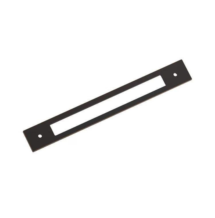 AMEROCK Medora Rectangle Cabinet Handle Backplate in Oil Rubbed Bronze (+8 Sizes)