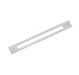 AMEROCK Medora Rectangle Cabinet Handle Backplate in Polished Nickel (+8 Sizes)