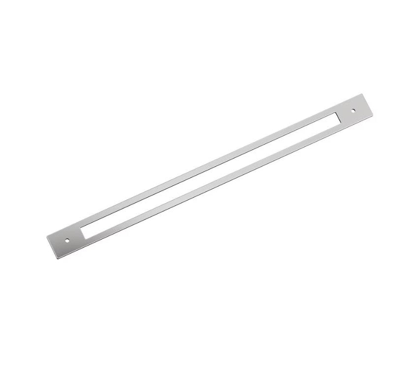 AMEROCK Medora Rectangle Appliance Pull Backplate in Polished Chrome (+2 Sizes)
