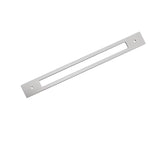 AMEROCK Medora Rectangle Appliance Pull Backplate in Polished Chrome (+2 Sizes)