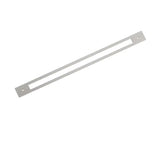 AMEROCK Medora Rectangle Appliance Pull Backplate in Satin Nickel (+2 Sizes)