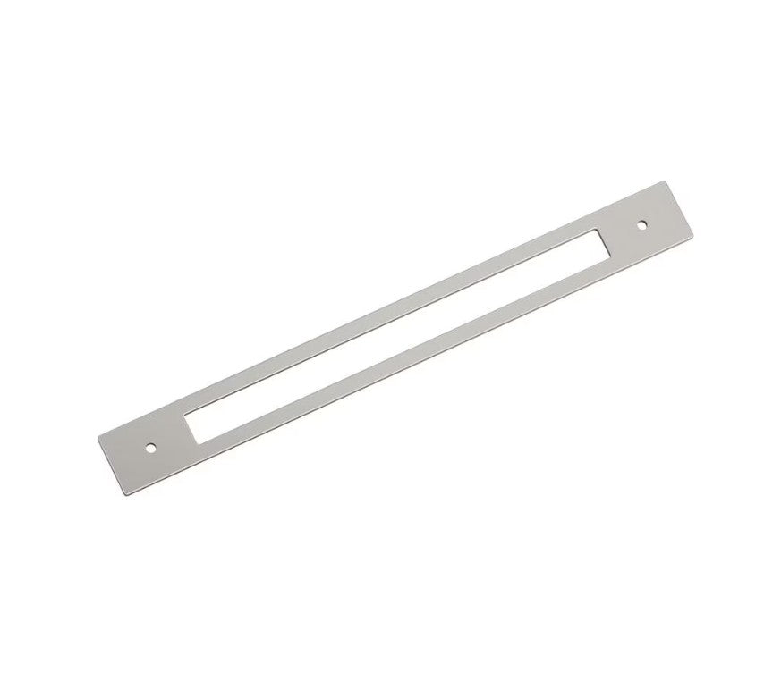 AMEROCK Medora Rectangle Appliance Pull Backplate in Satin Nickel (+2 Sizes)