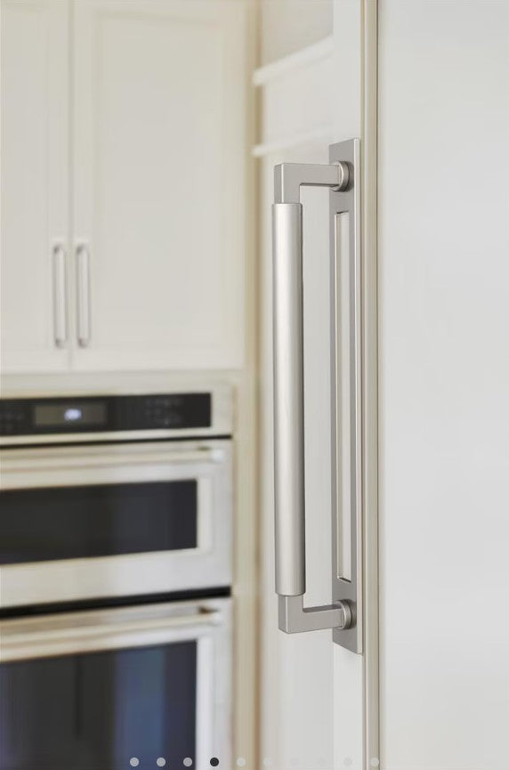 AMEROCK Medora Rectangle Appliance Pull Backplate in Satin Nickel (+2 Sizes)