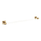 AMEROCK Glacio Towel Bar in Clear and Champagne Bronze (+3 Sizes)