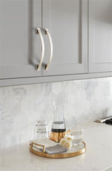 AMEROCK Candler Handle Cabinet Pull in Polished Nickel (+8 Sizes)