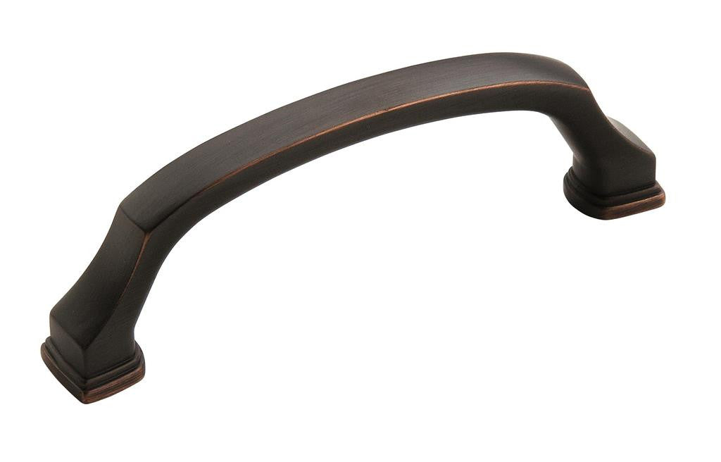 15-B AMEROCK Revitalize 3-3/4" Center to Center Handle Cabinet Pull - Oil Rubbed Bronze BP55344ORB