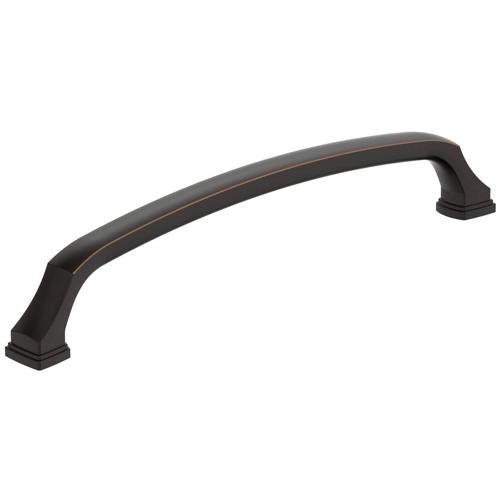 15-E AMEROCK Revitalize 8" Center to Center Handle Cabinet Pull - Oil Rubbed Bronze BP55351ORB