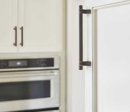 Amerock Davenport Oil Rubbed Bronze on Cabinets