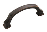 15 AMEROCK Revitalize 3" Center to Center Handle Cabinet Pull - Oil Rubbed Bronze BP55343ORB