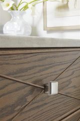 AMEROCK Blackrock Square Cabinet Knob in Satin Nickel (+2 Sizes)