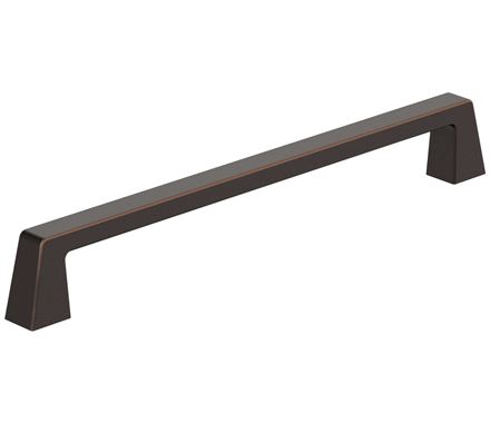 AMEROCK Blackrock Handle Cabinet Pull in Oil Rubbed Bronze (+7 Sizes)