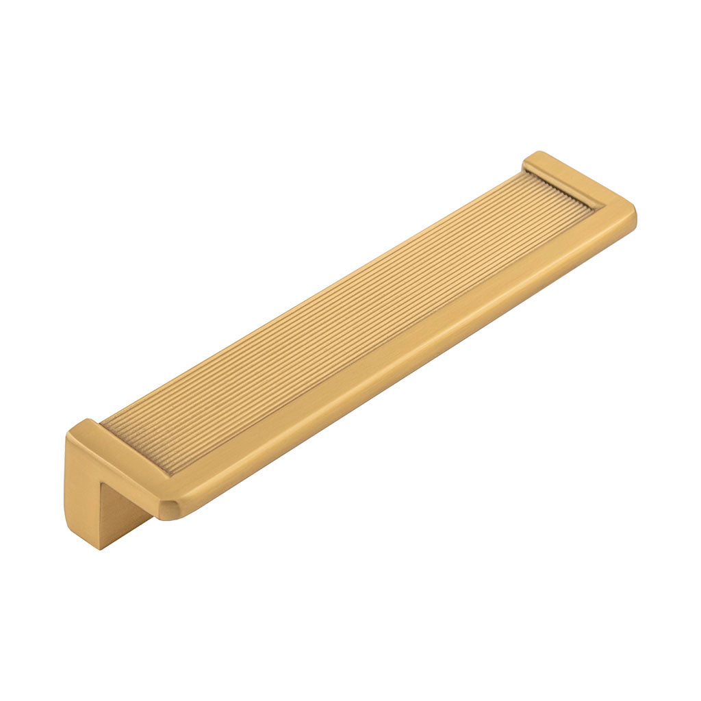 BELWITH KEELER Bijou Linea 3" Centers Cabinet Handle Pull in Brushed Golden Brass (+2 Sizes)