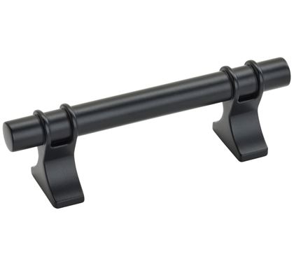 AMEROCK Davenport Handle Pull in Matte Black (+8 Sizes)