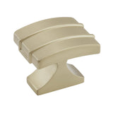 AMEROCK Davenport Rectangle Cabinet Knob in Golden Champagne (+2 Sizes)