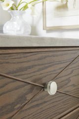 AMEROCK Blackrock Round Cabinet Knob in Satin Nickel (+2 Sizes)