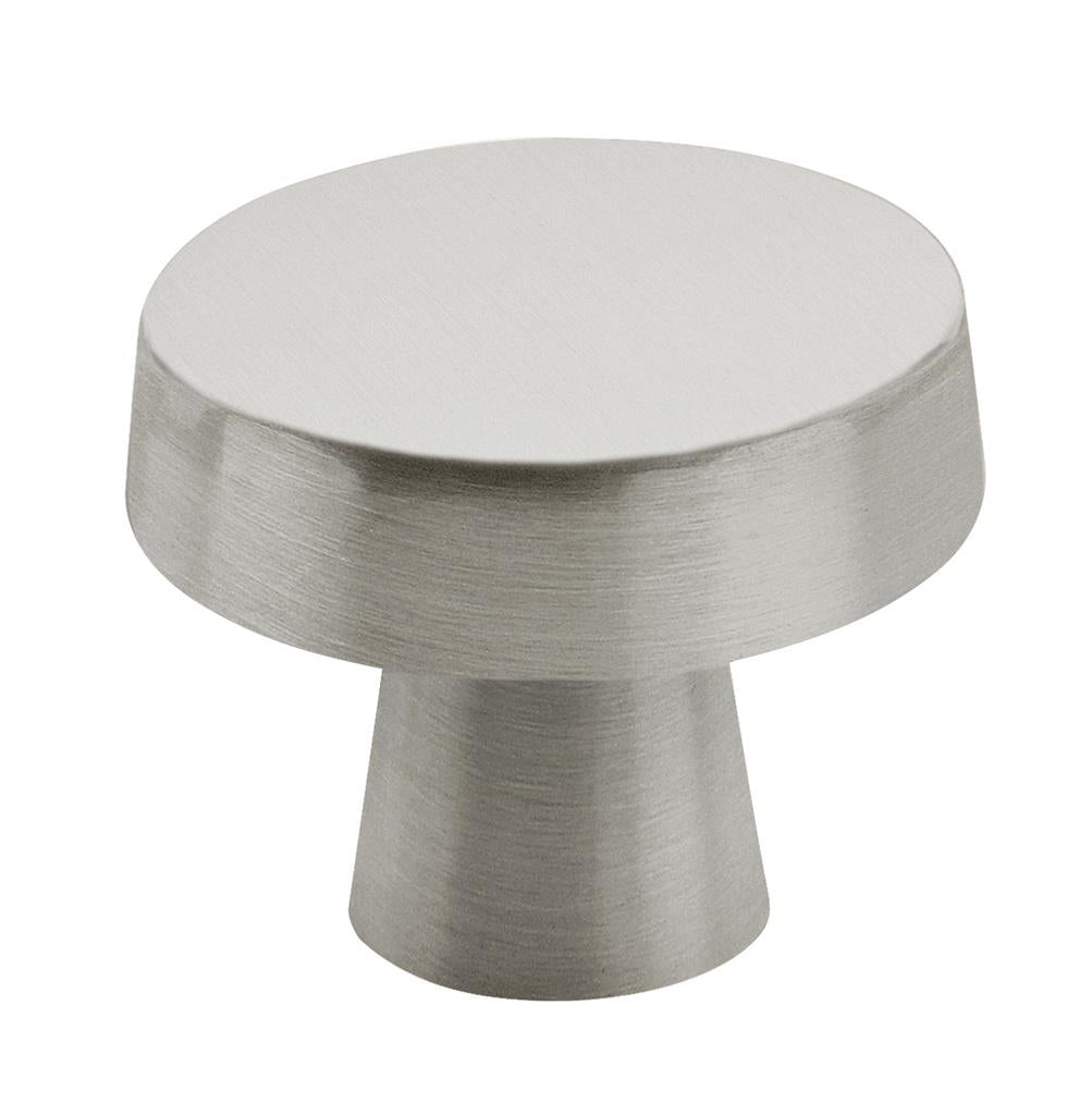 AMEROCK Blackrock Round Cabinet Knob in Satin Nickel (+2 Sizes)