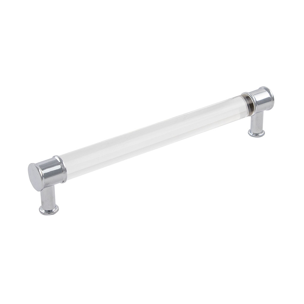 HICKORY Midway Handle Cabinet Pulls in Chrome and Clear (+5 Sizes)