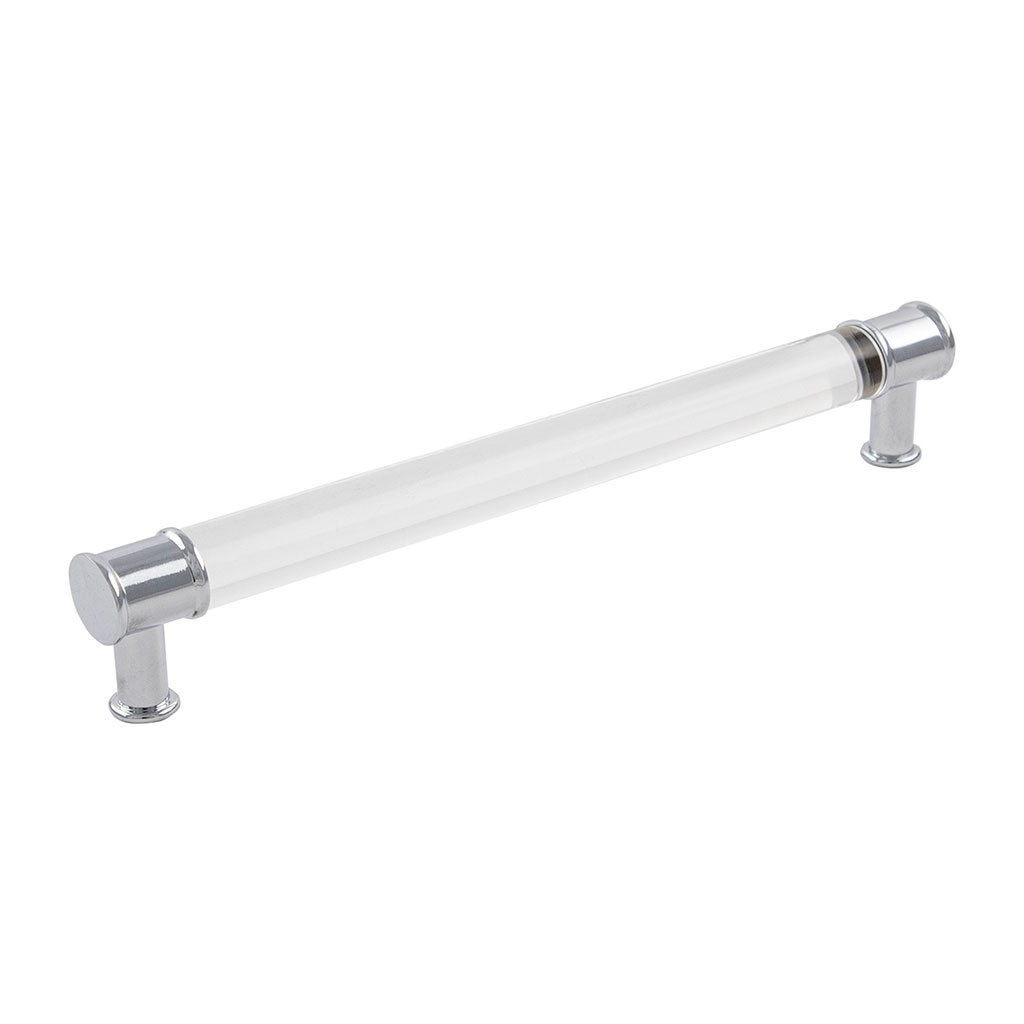 HICKORY Midway Handle Cabinet Pulls in Chrome and Clear (+5 Sizes)