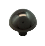 AMEROCK Forges Dome Cabinet Knob in Shiny Black Nickel (+2 Sizes)