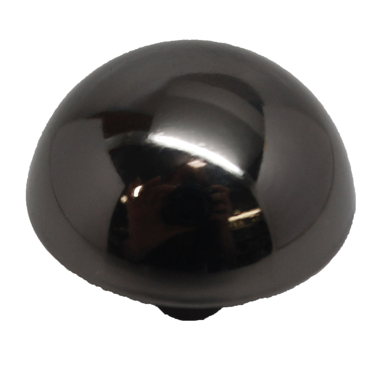 AMEROCK Forges Dome Cabinet Knob in Shiny Black Nickel (+2 Sizes)