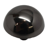 AMEROCK Forges Dome Cabinet Knob in Shiny Black Nickel (+2 Sizes)