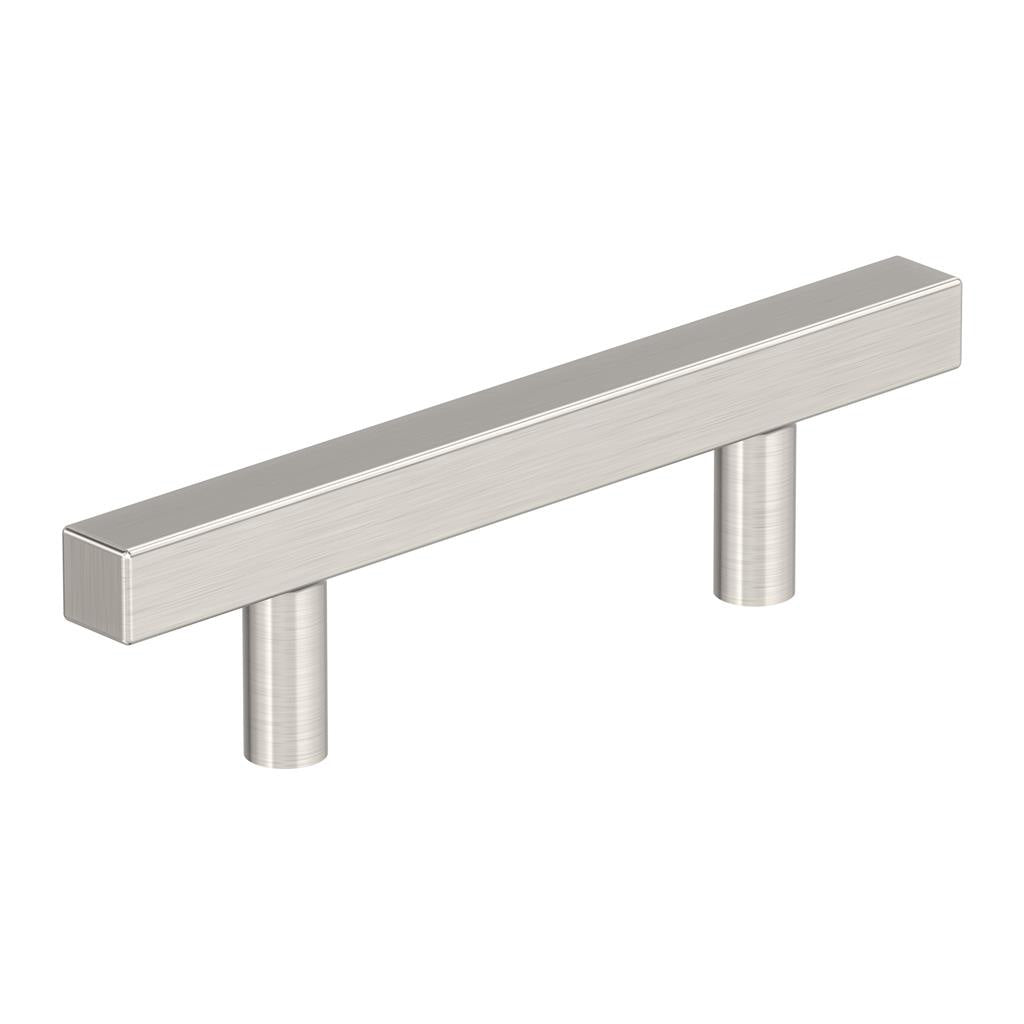 AMEROCK Square Bar Pulls in Satin Nickel (+4 Sizes)