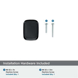 AMEROCK Revitalize 1-1/4" Length Rectangle Cabinet Knob in Black Bronze BP55340BBR Hardware