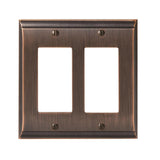 AMEROCK Candler GFI Rocker Wall Plate in Oil Rubbed Bronze (+3 Styles)