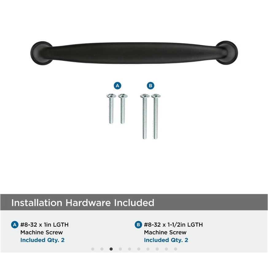 AMEROCK Kane Handle Pulls in Black Bronze (+8 sizes)