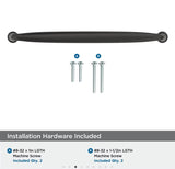 AMEROCK Kane Handle Pulls in Black Bronze (+8 sizes)