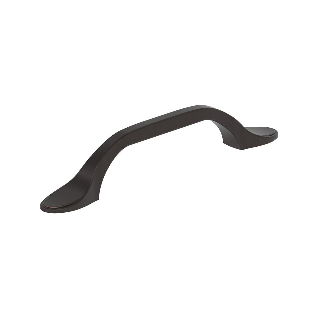 AMEROCK Ravino 96mm Center to Center Handle Cabinet Pull - Oil Rubbed Bronze BP21936ORB