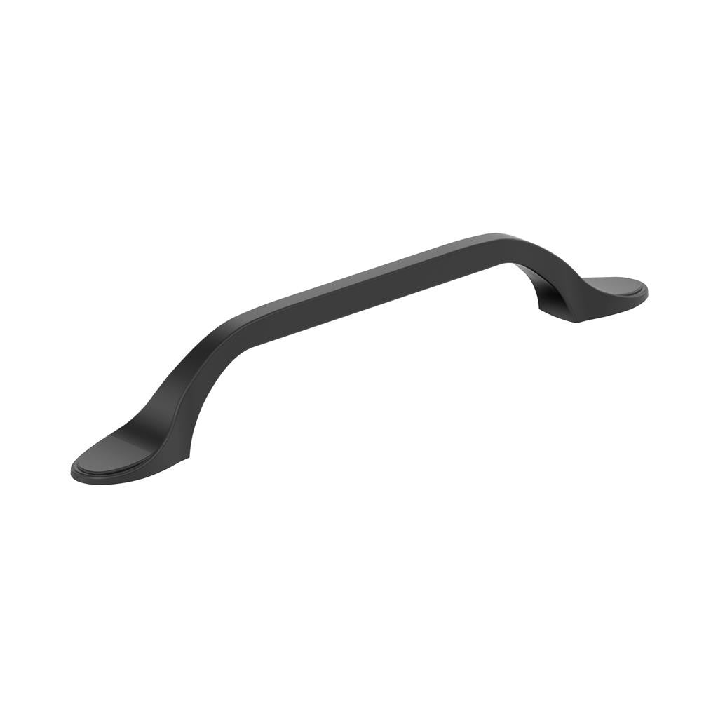 AMEROCK Ravino Cabinet Handles in Flat Black