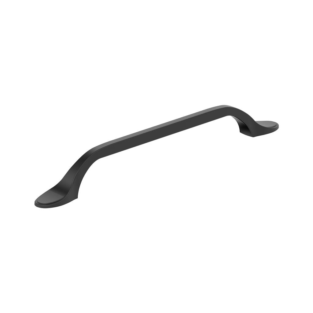 AMEROCK Ravino Cabinet Handles in Flat Black