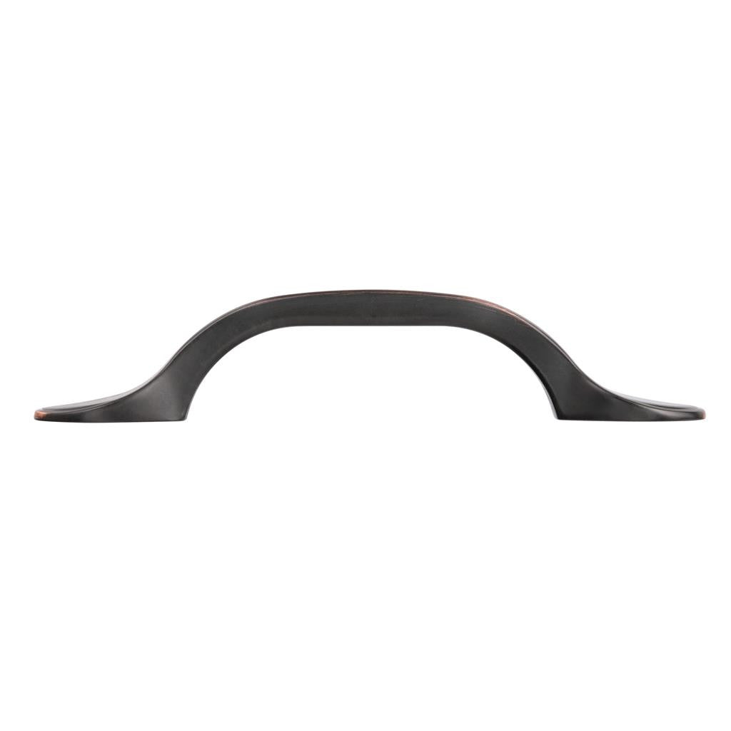 AMEROCK Ravino 3" Center to Center Handle Cabinet Pull - Oil Rubbed Bronze BP21935ORB Sideview