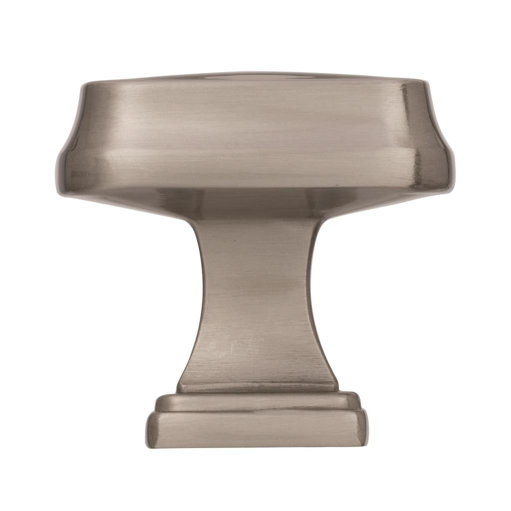 AMEROCK Revitalize 1-1/4" Length Rectangle Cabinet Knob in Satin Nickel BP55340G10 Sideview