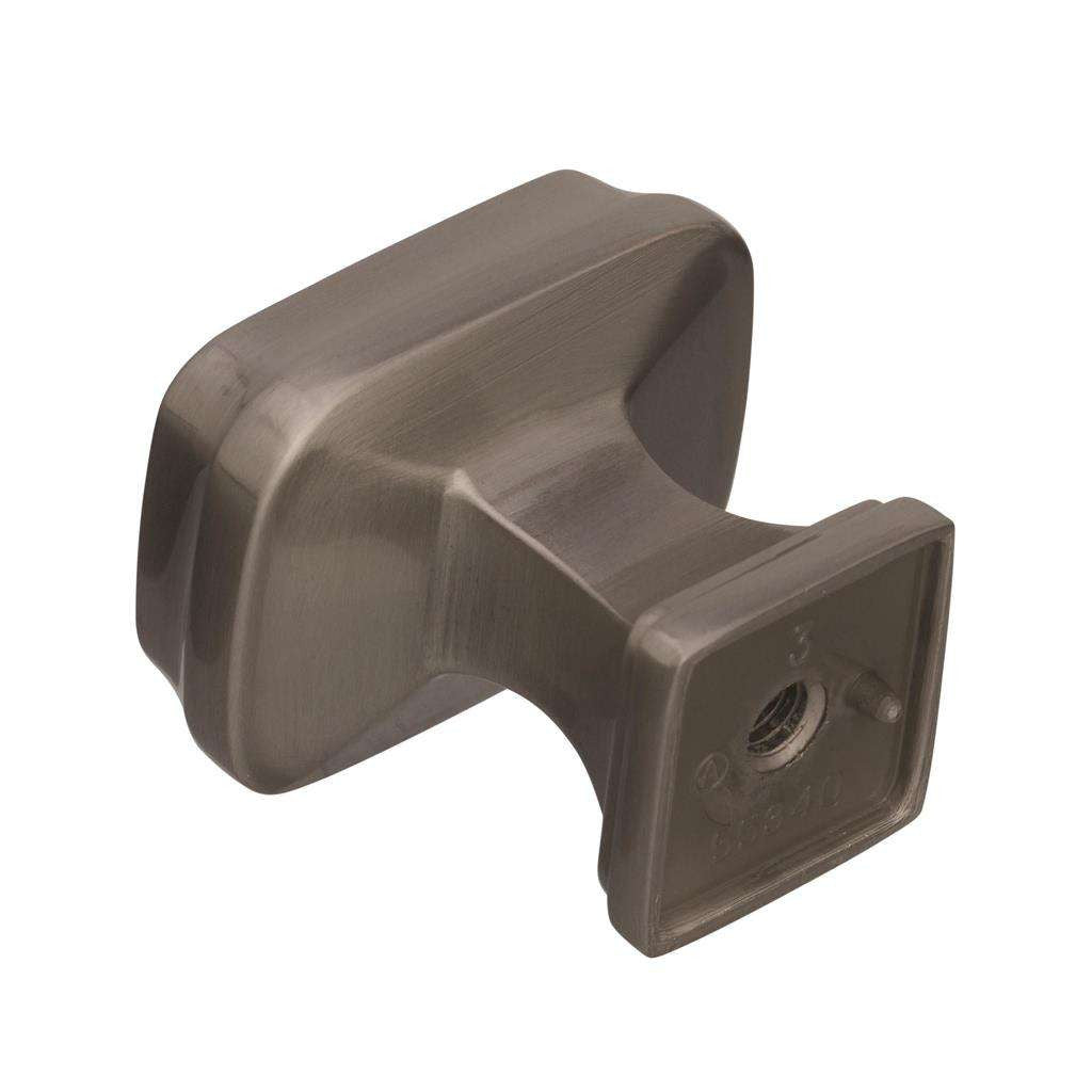 AMEROCK Revitalize 1-1/4" Length Rectangle Cabinet Knob in Satin Nickel BP55340G10 Backside