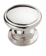 AMEROCK Ravino 1-1/4" Diameter Cabinet Knob in Polished Chrome